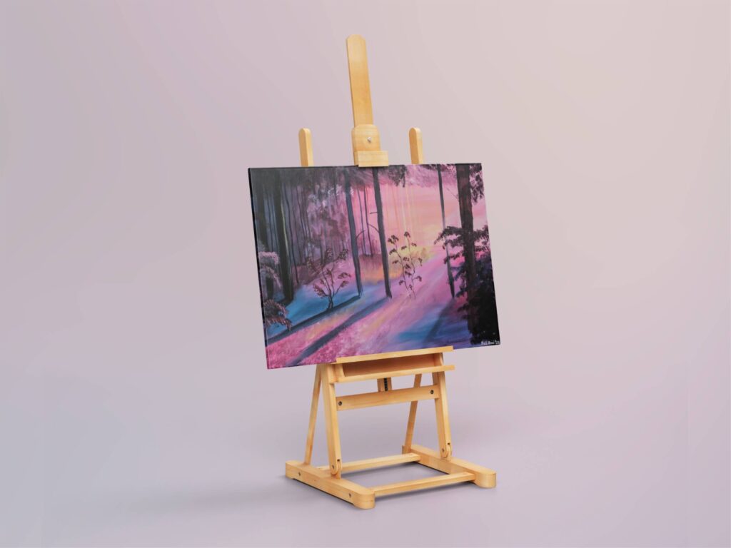 Mockup mit "Lichtung"