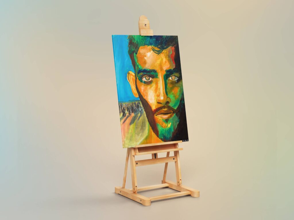 Mockup mit "Der Vierte im Feuer"