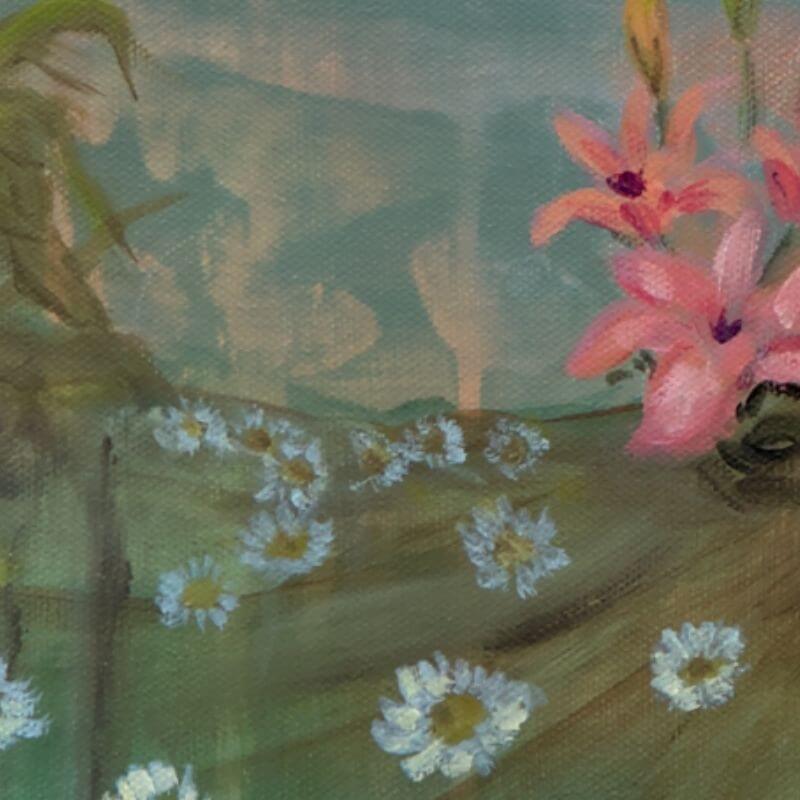 Blumen auf dem Weg