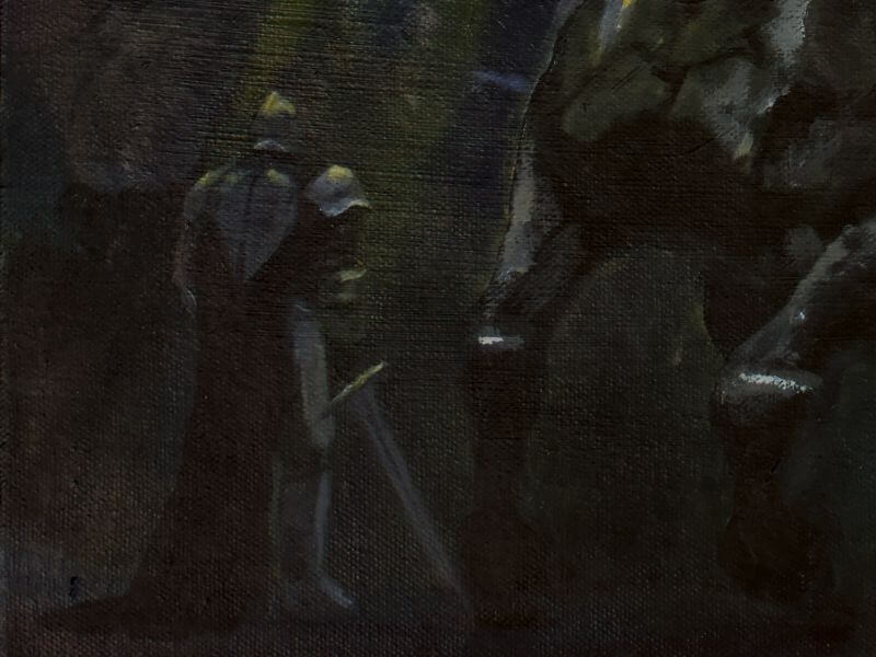 Der zurückgelassene Krieger