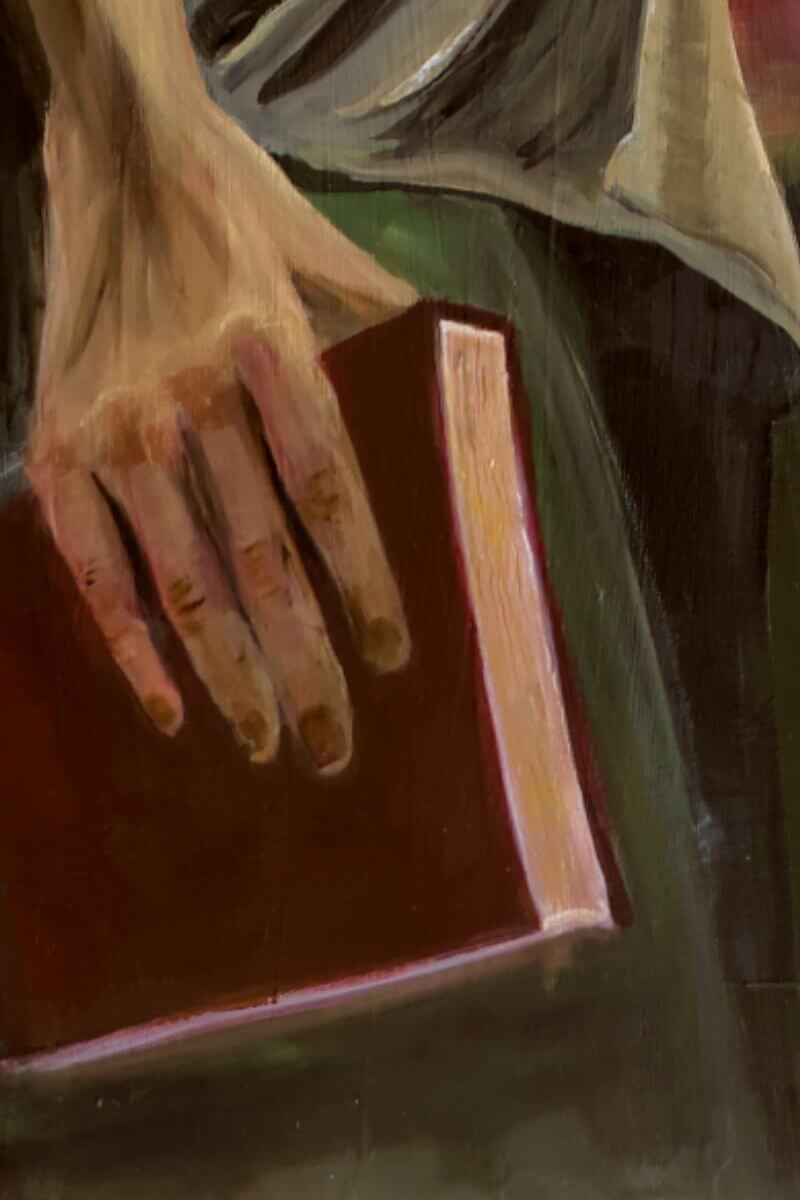 Die Bibel in der Hand