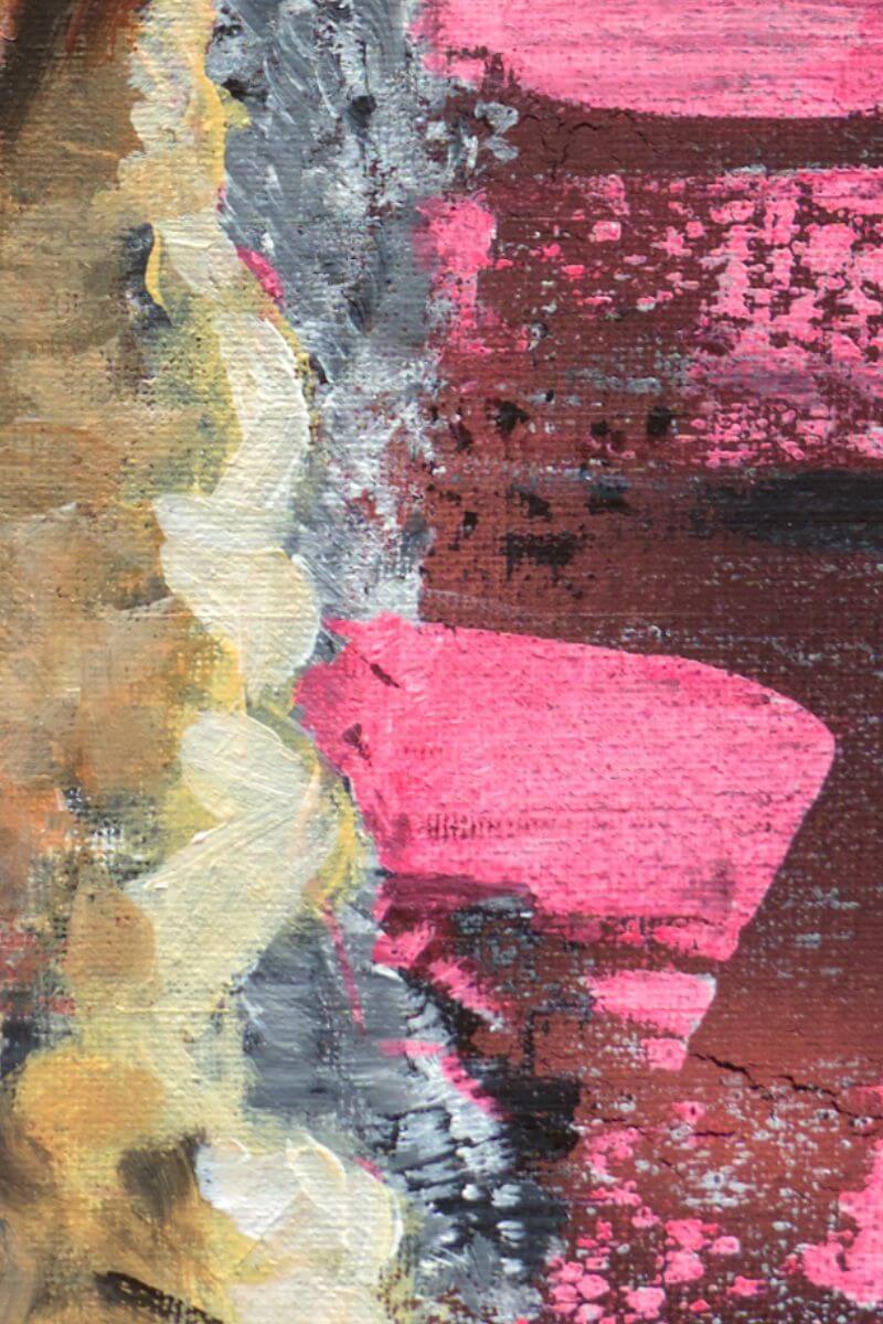 Fell und Hintergrund