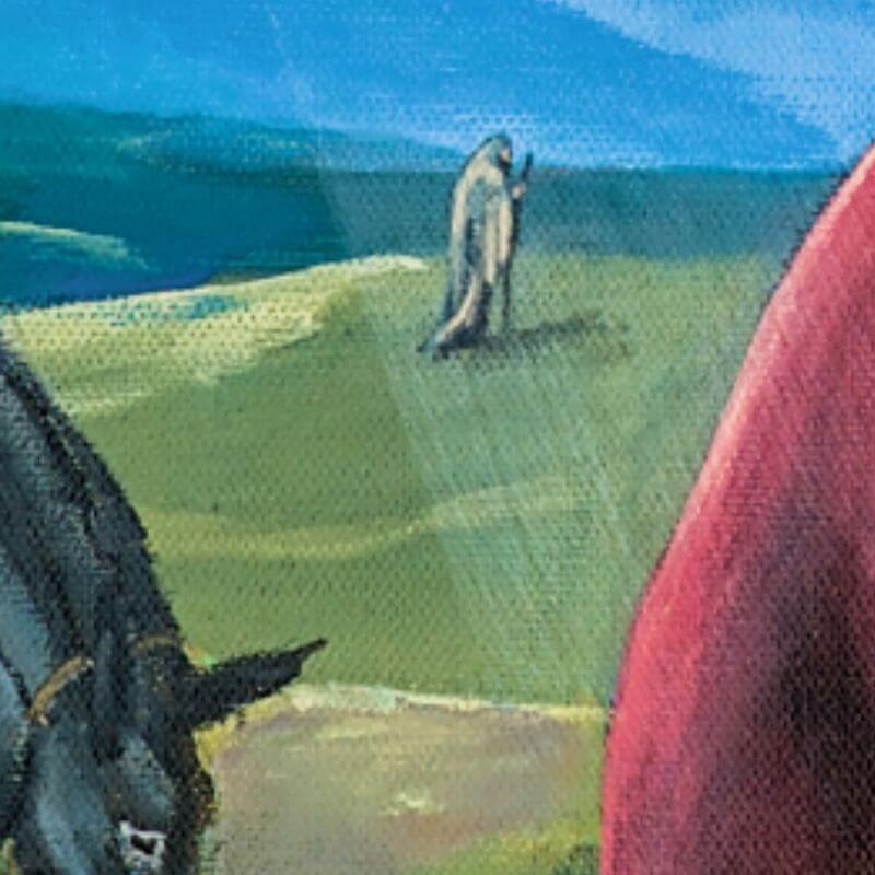 Vorübergehende Passanten