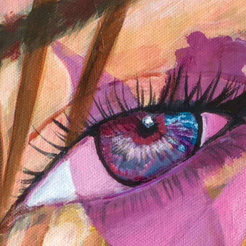 Linkes Auge